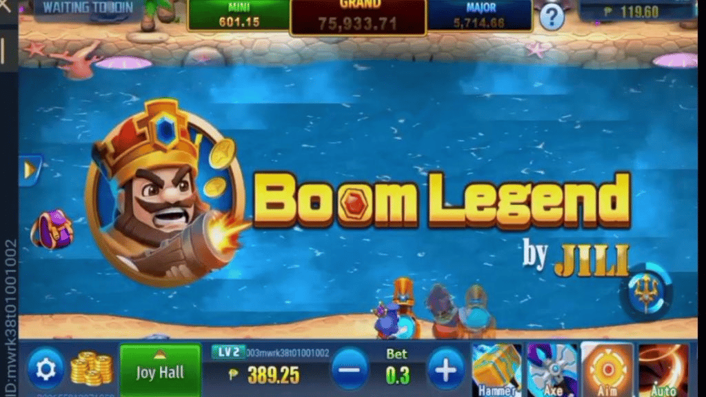Boom Legend jili slot ฟรีเครดิต 100